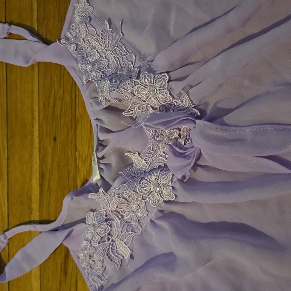 Nwot floral lingerie top size large